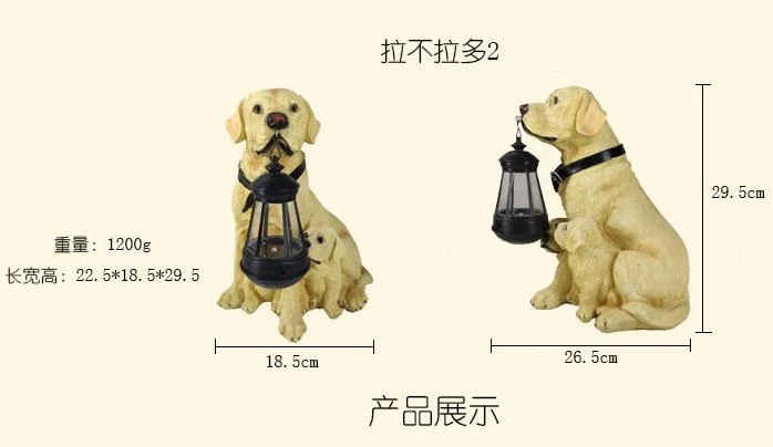 Excellent Factory Direct Sales Home Decor Resin Sculpture Dog Supply