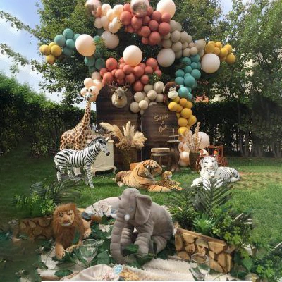 Best Selling Life Size Resin Fiberglass Elephant Safari Animals Decor Statue Can Be Customized
