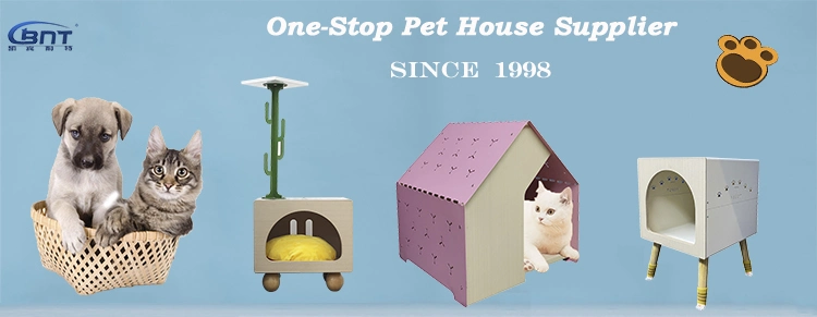 Hot Selling Pet Furniture Metal Wood Cat Climbing Rack Dog House Cat House