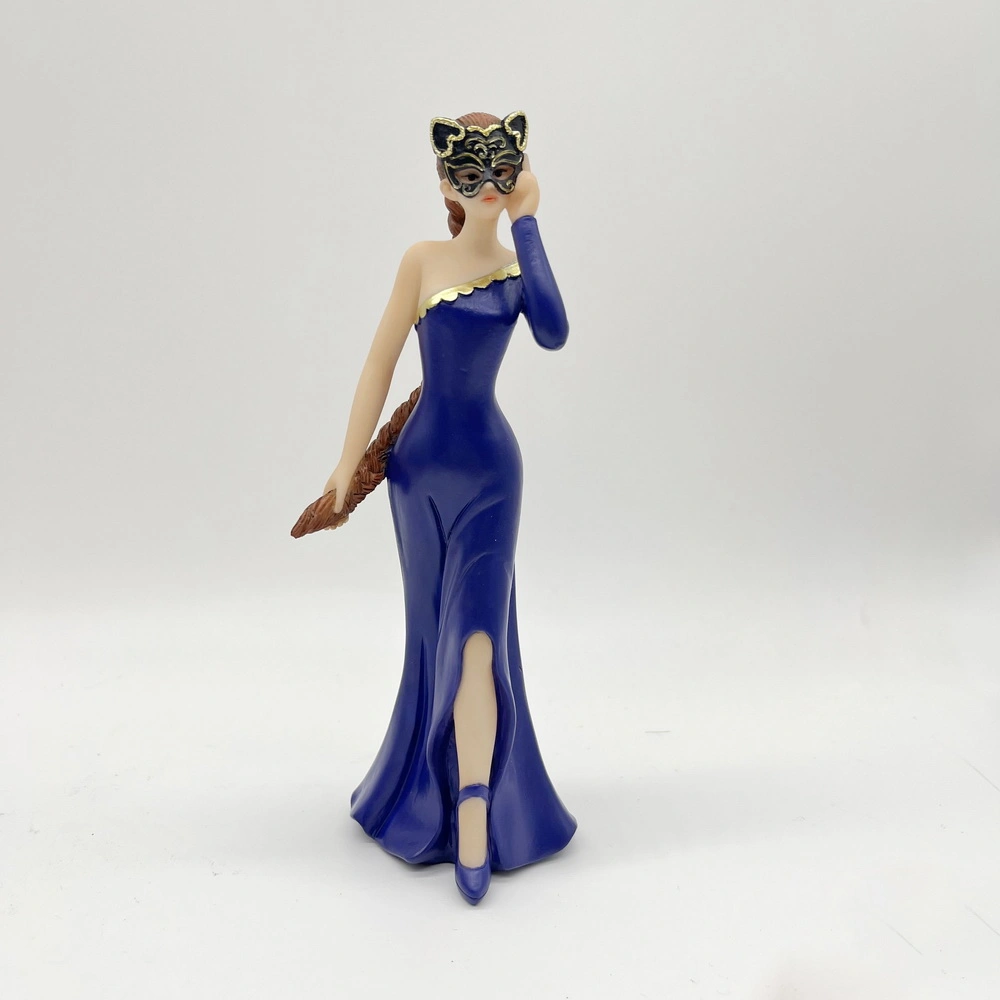 2022 New Design Factory Wholesale Lady Cat Figurine for Halloween Festival Decoration