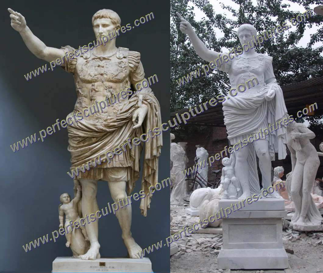 Marble Stone God Sculpture Greek Moon Goddess Statue for Indoor Outdoor (SY-X1846)