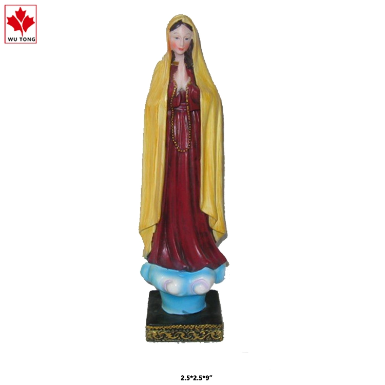 Polyresin Indoor Blessed Mother Religious Virgin Mary Resin Statue