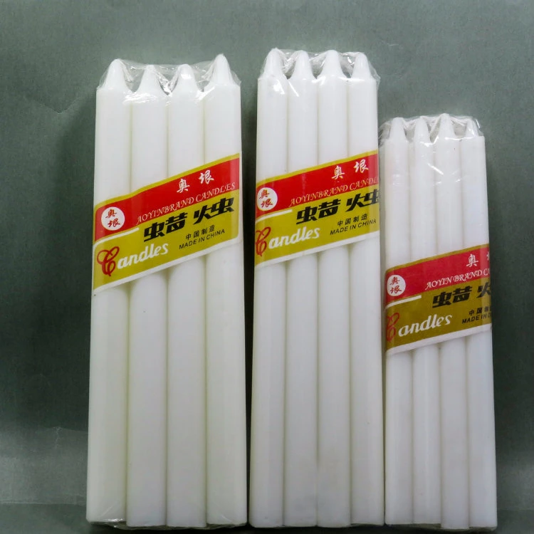 Home Decor Candle Factory Paraffin Wax White Pillar Unscented Velas/Bougie/Candle