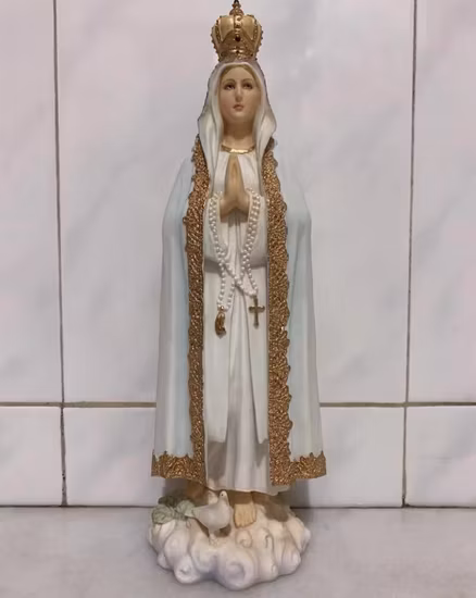 Blessed Virgin Mary Religious Statue for Home Indoor Outdoor Decor