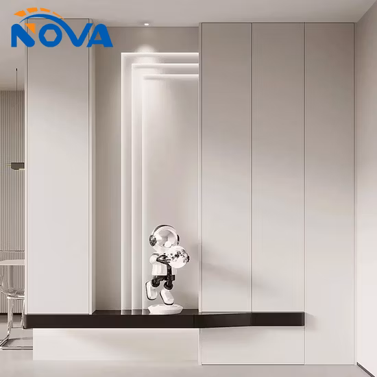 Modern Concise White Artificial Lady Polyresin Figure Figurine Furnishing